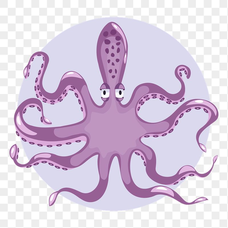 Octopus png sticker, transparent background. | Free PNG - rawpixel