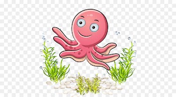 Octopus Sea Marine biology Clip art - Sea World marine life cartoon octopus 