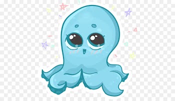 Octopus Sticker Telegram Emoji Cat - emoji 