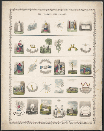 Odd fellow's degree chart | Free Photo - rawpixel