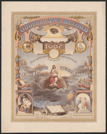 Oddfellows record and emblematic history | Free Photo - rawpixel