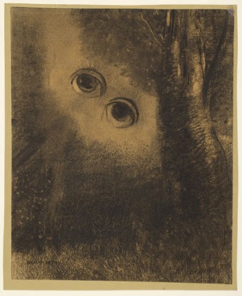 Odilon Redon's Eyes in the Forest | Free Photo - rawpixel