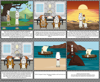 Odyssey Final Project - Calypso Storyboard par ashinorman20