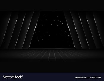 of curtains silver stage