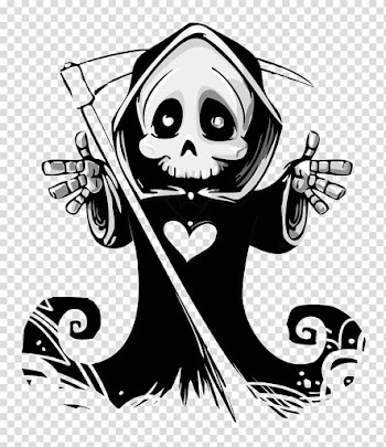 Of grim reaper, Death Calavera Skull Hug Ghost, Ghost transparent background PNG clipart