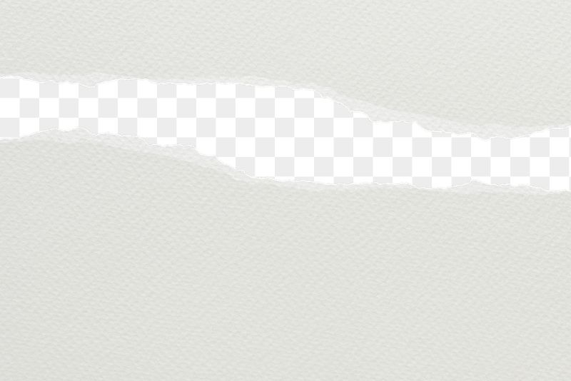 Off white png border, torn | Free PNG - rawpixel