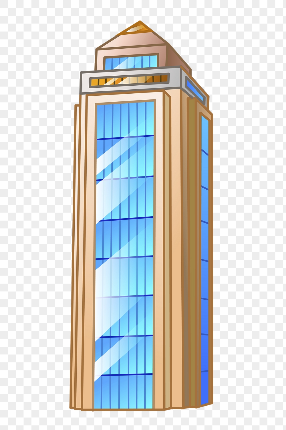 Office building png sticker, architecture | Free PNG - rawpixel