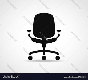 Office chair icon design vector image