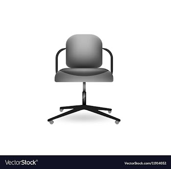 Office chair vector image