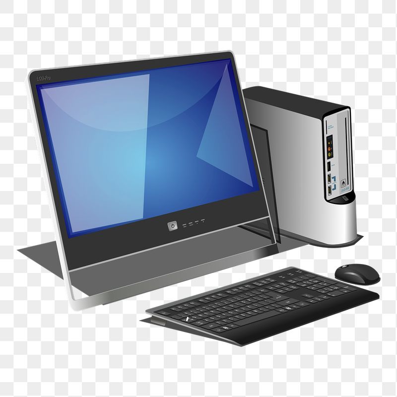 Office computer png sticker, transparent | Free PNG - rawpixel