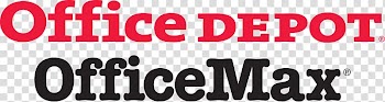 Office Depot Logo OfficeMax Brand, back to school sale transparent background PNG clipart