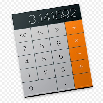 office equipment calendar font - Calculator 