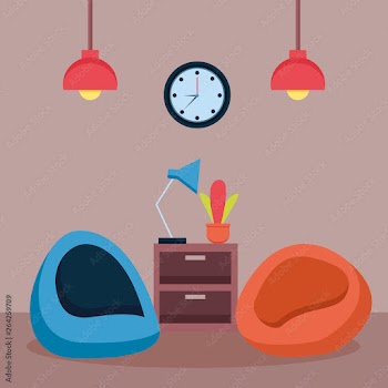 office interior workplace