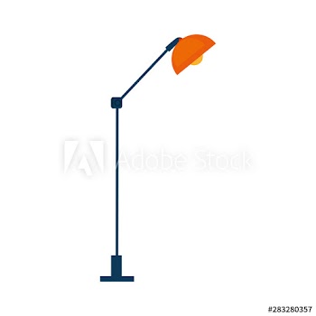 office lamp light icon