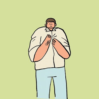 Office syndrome doodle, wrist pain health… | Free stock illustration | High Resolution graphic