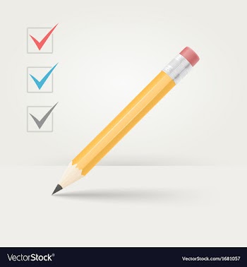  					Office wooden pencil vector image														
