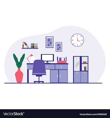 office workers sitting at desks