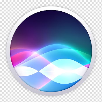 Official Siri icon MacOS Sierra, dancing lights illustration transparent background PNG clipart