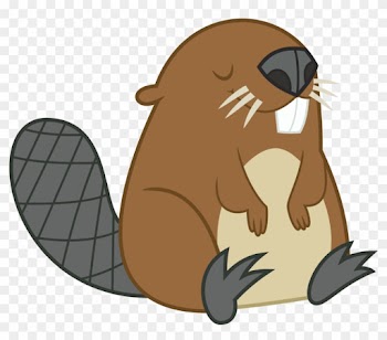 Official Symbols Of Canada Include - Cartoon Beaver Png