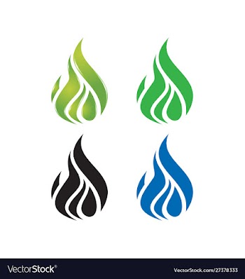 Oil and gas industry logo design vector image