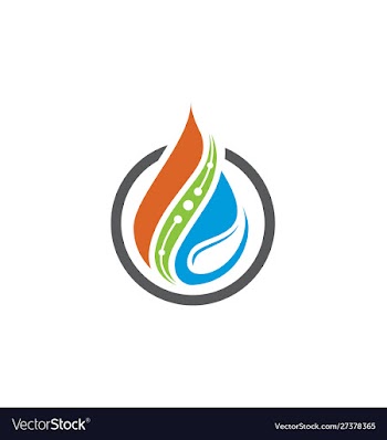 Oil and gas industry logo vector image