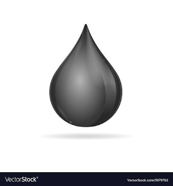  					Oil Drop vector image														