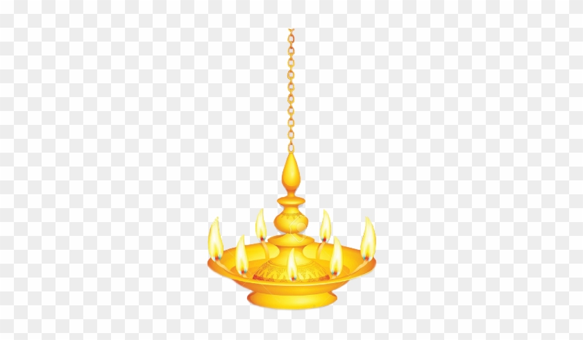 Oil Lamp Clipart Sri Lankan - Brass Lamp Clip Art