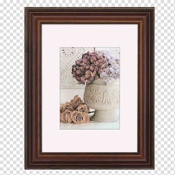 Oil painting frame Palette knife, Solid wood creative frame transparent background PNG clipart