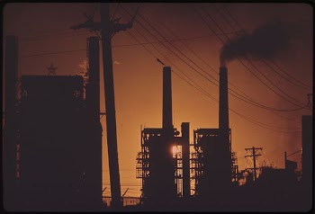 Oil Refinery in the Sunset. | Free Photo - rawpixel