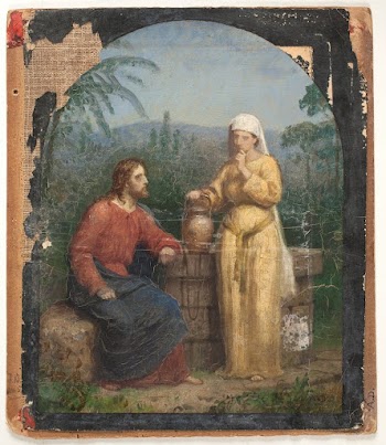 Oil sketch of Jesus and | Free Photo - rawpixel