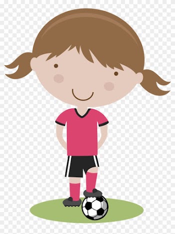 Ok So Now It's Getting Close To Graduation Time So - Girl Soccer Player Clipart