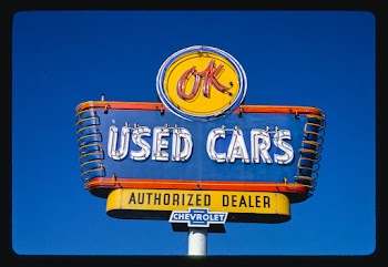 OK Used Car sign, Arcata, California (1991)… | Free public domain photo
