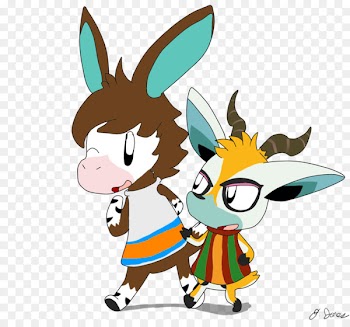 Okapi Image Drawing Illustration Horse - animalcrossing background 