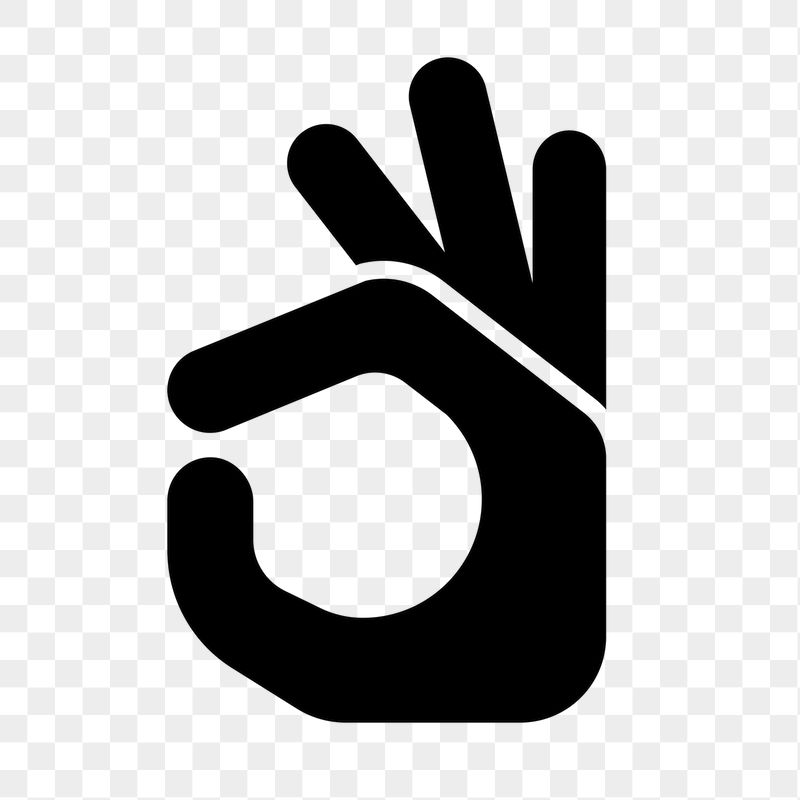 Okay hand icon png sticker, | Free Icons - rawpixel