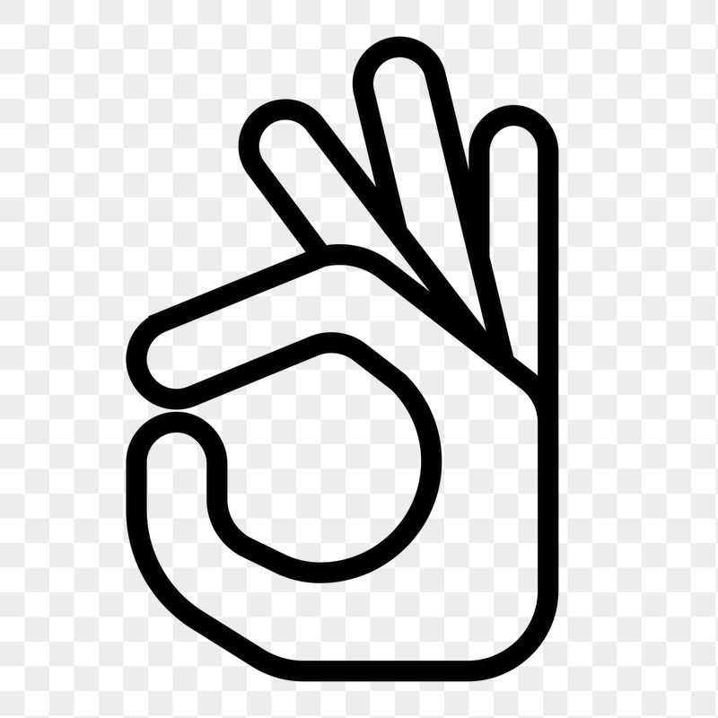 Okay hand png icon sticker, | Free Icons - rawpixel