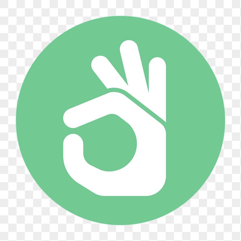 Okay hand png icon sticker, | Free Icons - rawpixel
