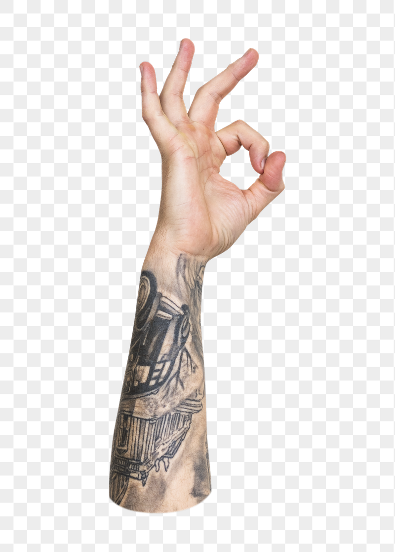 Okay png hand sign, transparent | Free PNG - rawpixel