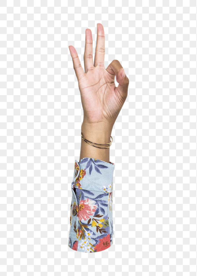 Okay png hand sign, transparent | Free PNG - rawpixel