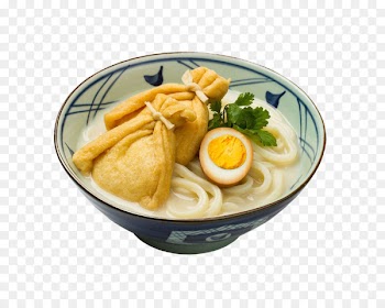 Okinawa soba Saimin Laksa Ramen Udon - Japanese udon spiced corned egg 