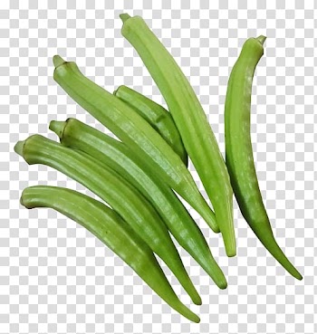 Okra Ladyfinger Vegetable Food, vegetable transparent background PNG clipart