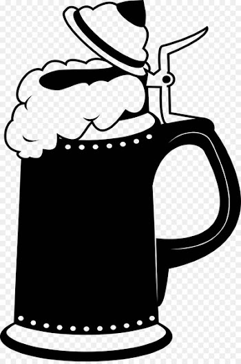 Oktoberfest, Beer, German Cuisine, Line Art, Drinkware PNG
