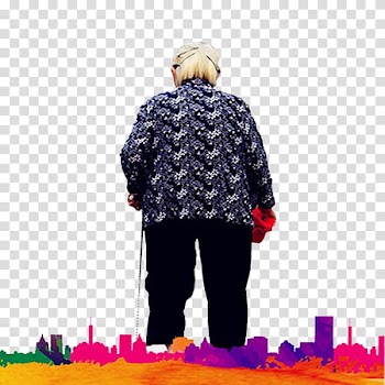 Old age Filial piety Grandparent Family, White hair old man transparent background PNG clipart