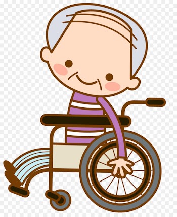 Old age Wheelchair Clip art - Vector wheelchair elderly 