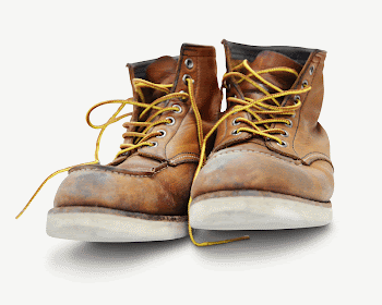 Old brown boots, isolated apparel | Free PSD - rawpixel