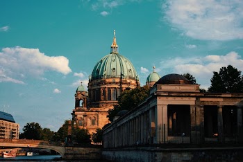 Old Building Beside A River