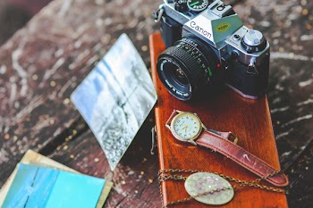 Old camera &amp; watch
