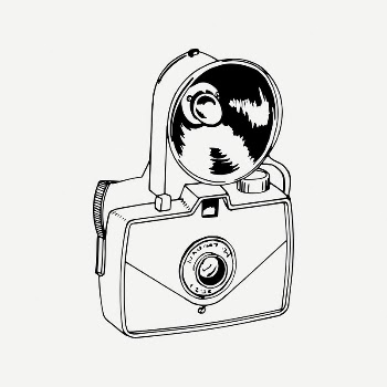 Old camera clipart, vintage object | Free PSD Illustration - rawpixel