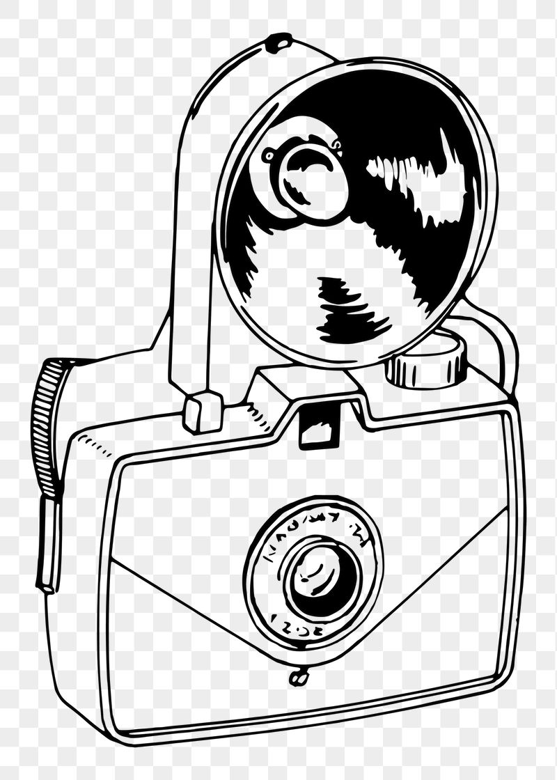 Old camera png sticker, vintage | Free PNG - rawpixel
