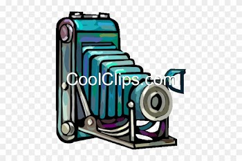 Old Camera Royalty Free Vector Clip Art Illustration - Illustration