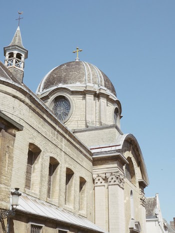 Old Church Under Blue Sky